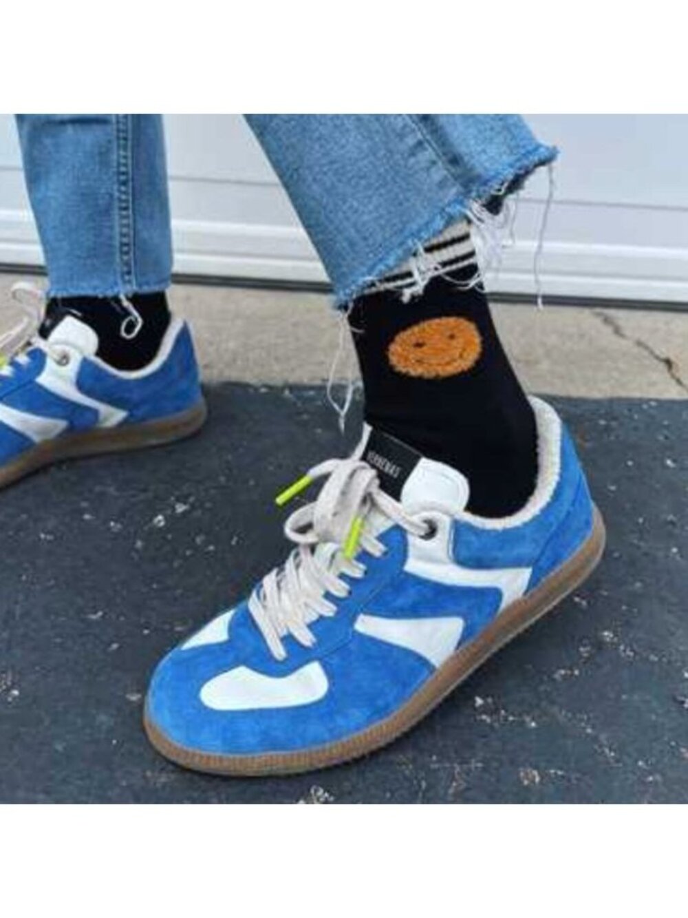 VERBENAS Made In Spain Leather Suede Statement Unisex Sneakers Size EU 39